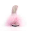 Fabulicious - POISE501F Slide sandal heels - Pole dance shoes - Pink Product image